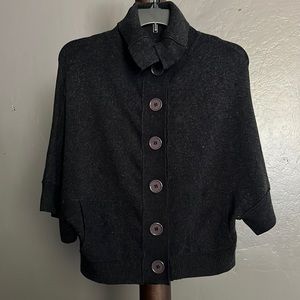 Dark gray sweater Wide  sleeves